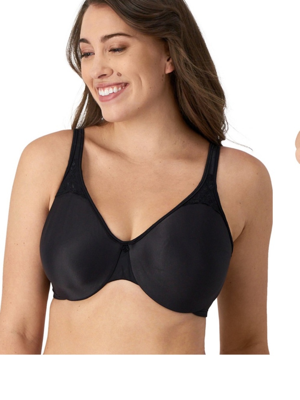 2 pack of Bali Black Full Coverage Underwire Bra